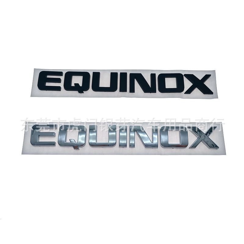 EQUINOX Logo Ô Tô Thích Hợp Cho Xe Chevrolet Explorer Tiếng Anh Nhãn Dán Xe Đa Năng Từ Nhãn EQUINOX 