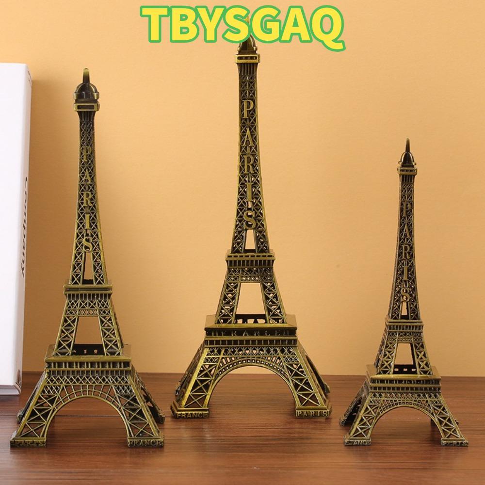 Tượng Tháp Eiffel TBYSGAQ, Thiết kế tinh tế Mô hình tháp Eiffel 7 kích cỡ, Đồng kim loại có hộp Đồ t