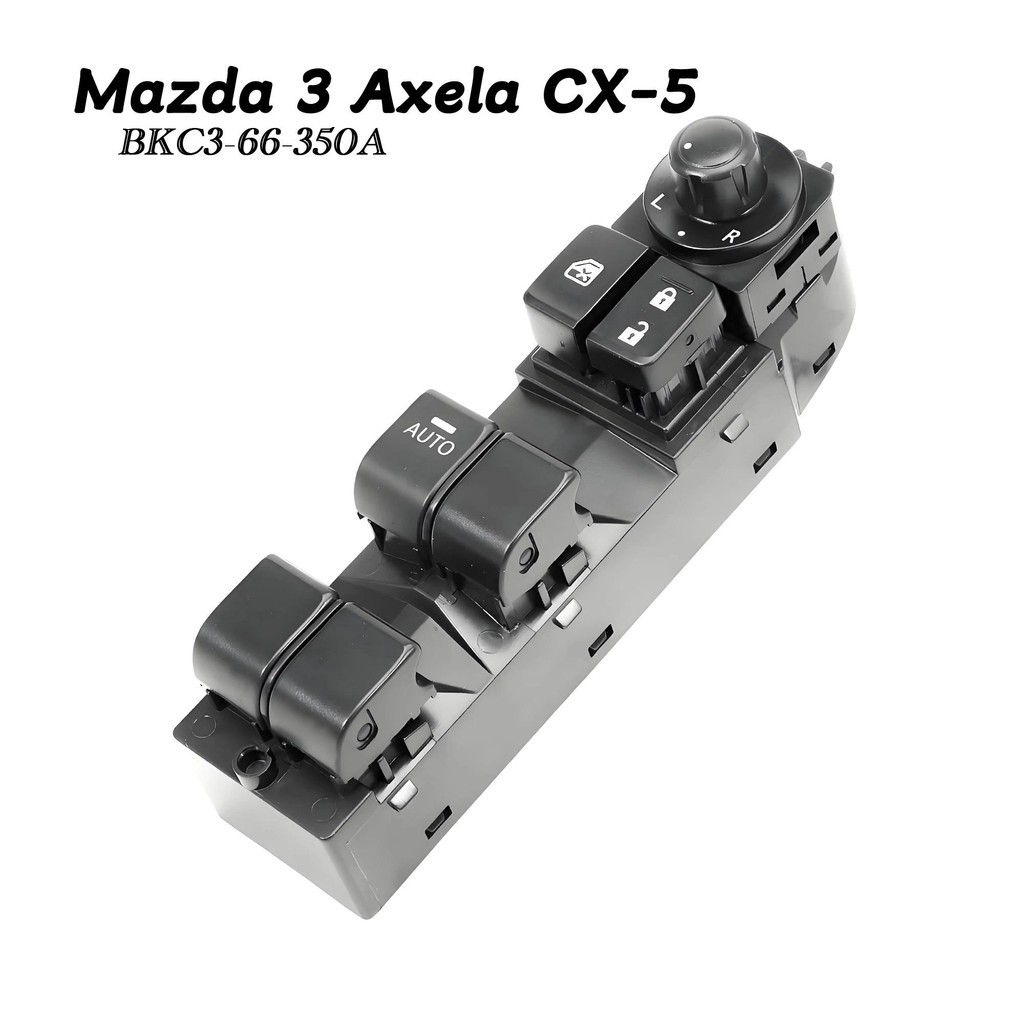 BKC3-66-350 Công tắc điều khiển chính cửa sổ điện Nút điều khiển bên trái cho Mazda 3, Axela, CX-5 2