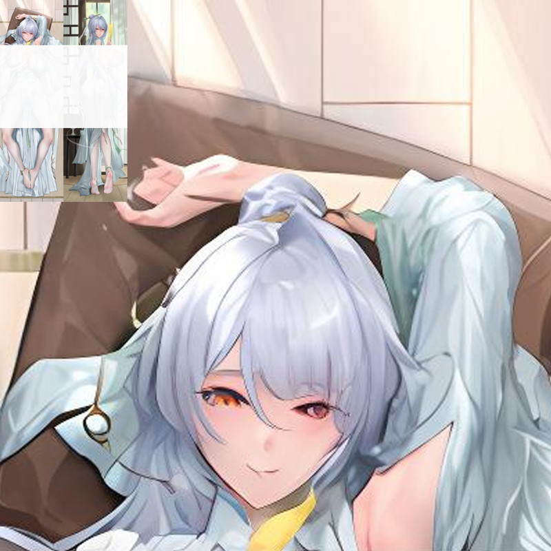 Yixuan Dakimakura Zenless Zone Zero Gối Nhà Chăn Ga Gối Đệm Dài Gối