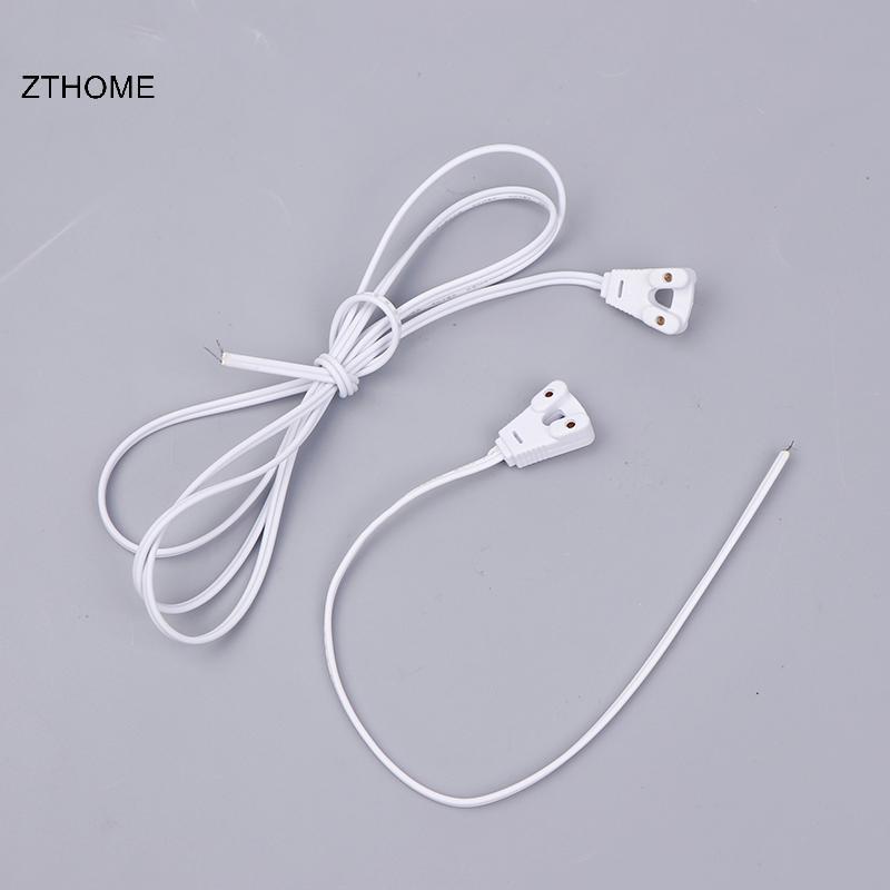 ZTHOME 10 Chiếc T8 Đèn Giá Đỡ T8 Đèn Đế Dây Hộp Đèn Dòng Đèn Giá Đỡ Cáp Cho T8 Huỳnh Quang Ống HOT