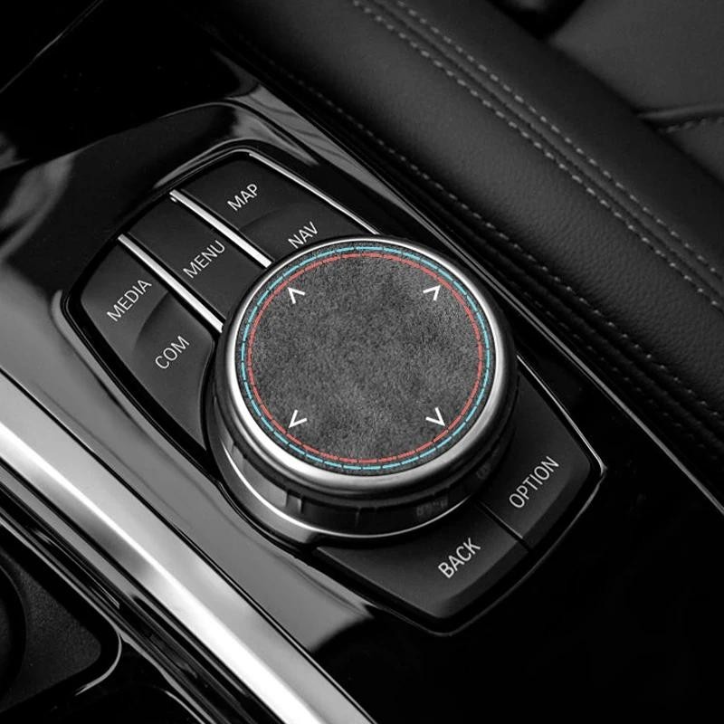 Dành Cho Xe BMW 1er 3er 3GT 4er 5er 5GT 7er X3 X4 I3 X5 X6 Đa Phương Tiện Bảng Điều Khiển Nút Viền M