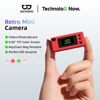 Goojodoq Camera Móc Khóa Ngón Tay Cái - Máy Ảnh Mini 720P, Phụ Kiện CCD Retro, Quà Tặng Độc Đáo Cho Học Sinh, Bạn Bè
