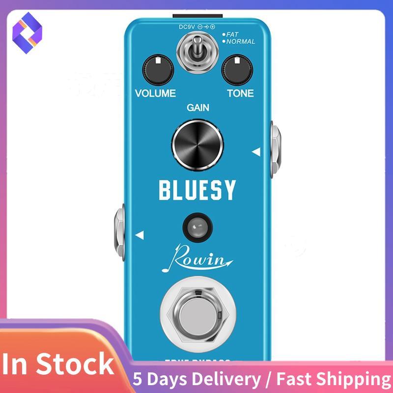 LEF-321 Bluesy Overdrive Bàn đạp đàn guitar Vỏ hợp kim nhôm True Bypass Phụ kiện đàn guitar