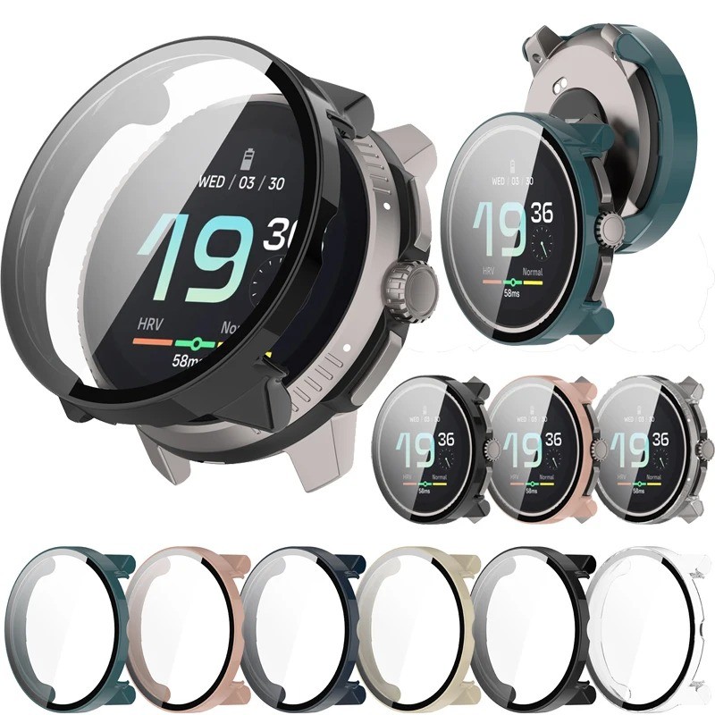 Ốp Bảo Vệ Màn Hình Cho Suunto Race 2 Cứng PC Ốp Lưng Kính Cường Lực Cho Suunto Race2 Đồng Hồ Thông M
