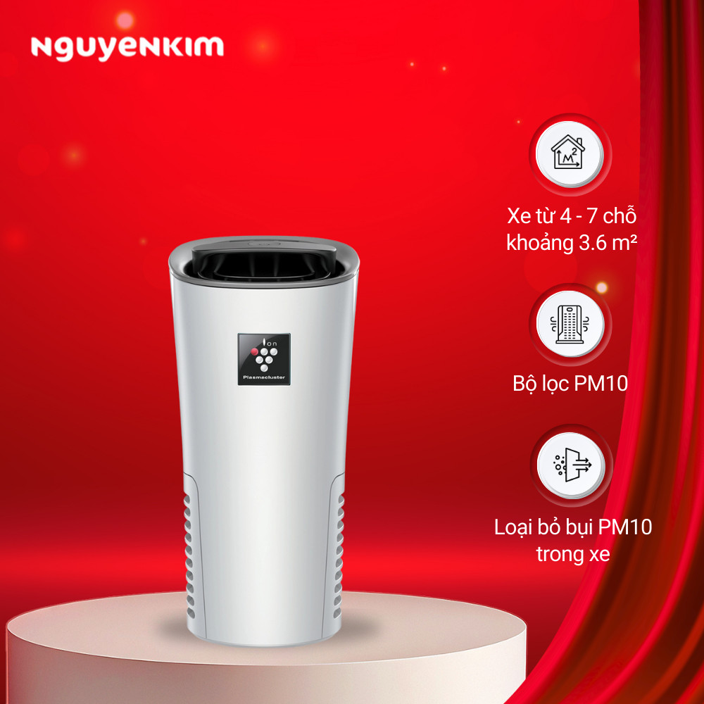 Máy lọc không khí ô tô Sharp IG-NX2E-W