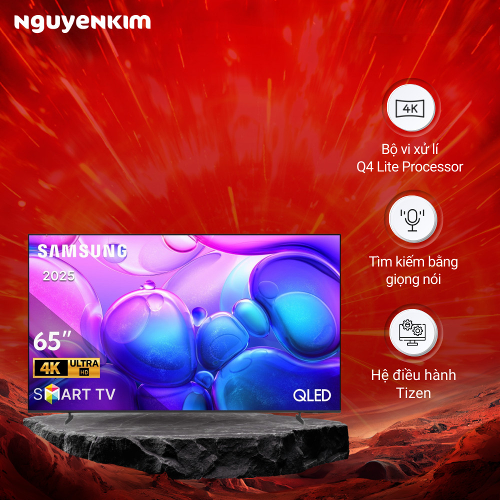 Smart Tivi QLED Samsung 4K 65 inch QA65Q6FAAKXXV