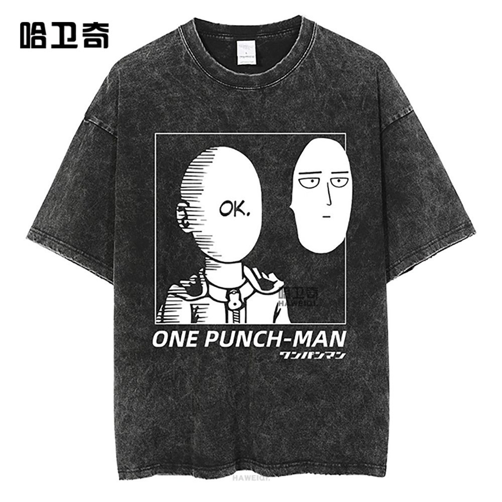 Áo thun One Punch Man Saitama vs Garou - Đồ họa cao cấp, vũ trụ đáng sợ