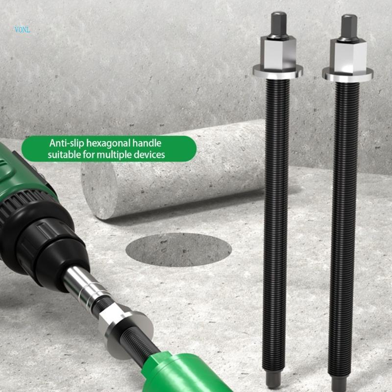 Portable Hardware Tool Water Drill Bit Holder Reverse Hammer Cement Punch Tool