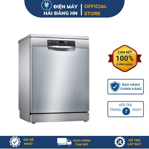 Máy rửa bát độc lập BOSCH SMS4ECI26E|Serie 4 Điện Máy Hải Đăng HN