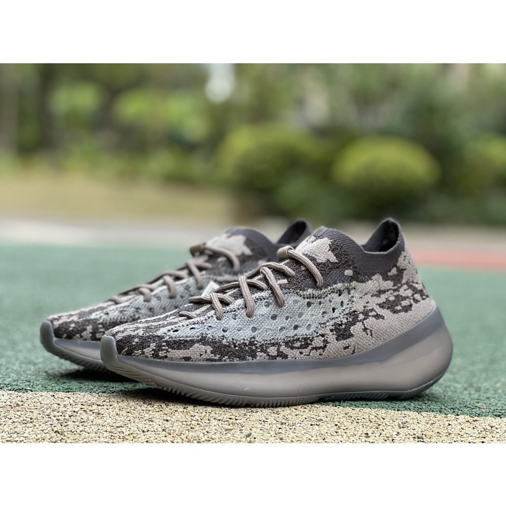 Hot Ad Yeezy Boost 380 Giày thể thao nam Đệm đen Xám rực rỡ Đen Bí mật Kho báu GZ0472