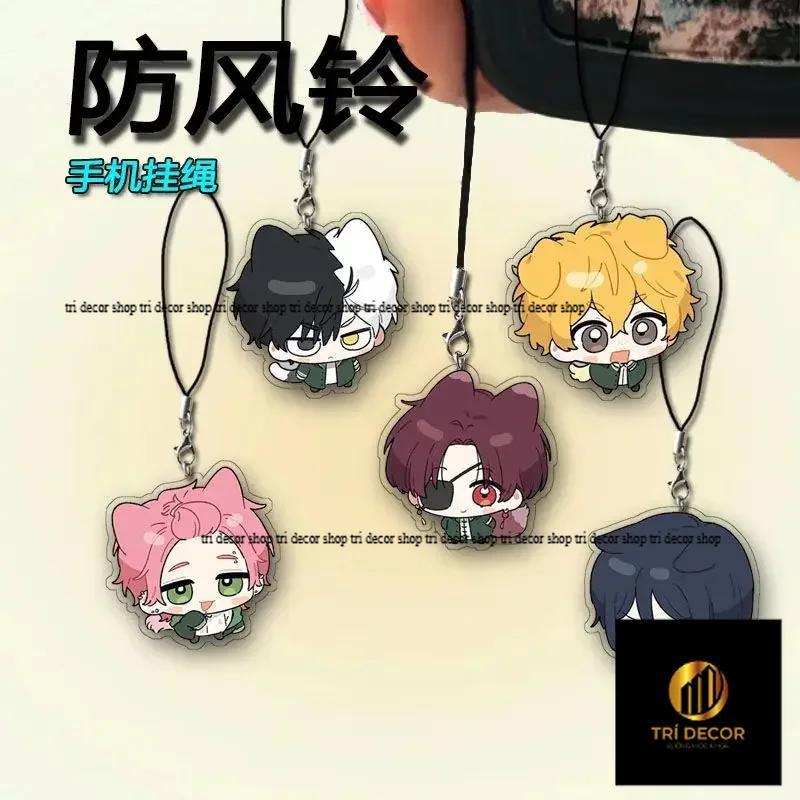 WIND BREAKER dây đeo điện thoại di động Mặt dây Acrylic dây đeo Kawaii Sakura haruka suou hayto treo