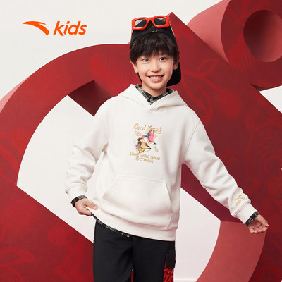 ANTA Kids Áo Hoodie Thể Thao Bé Trai 3526A8607