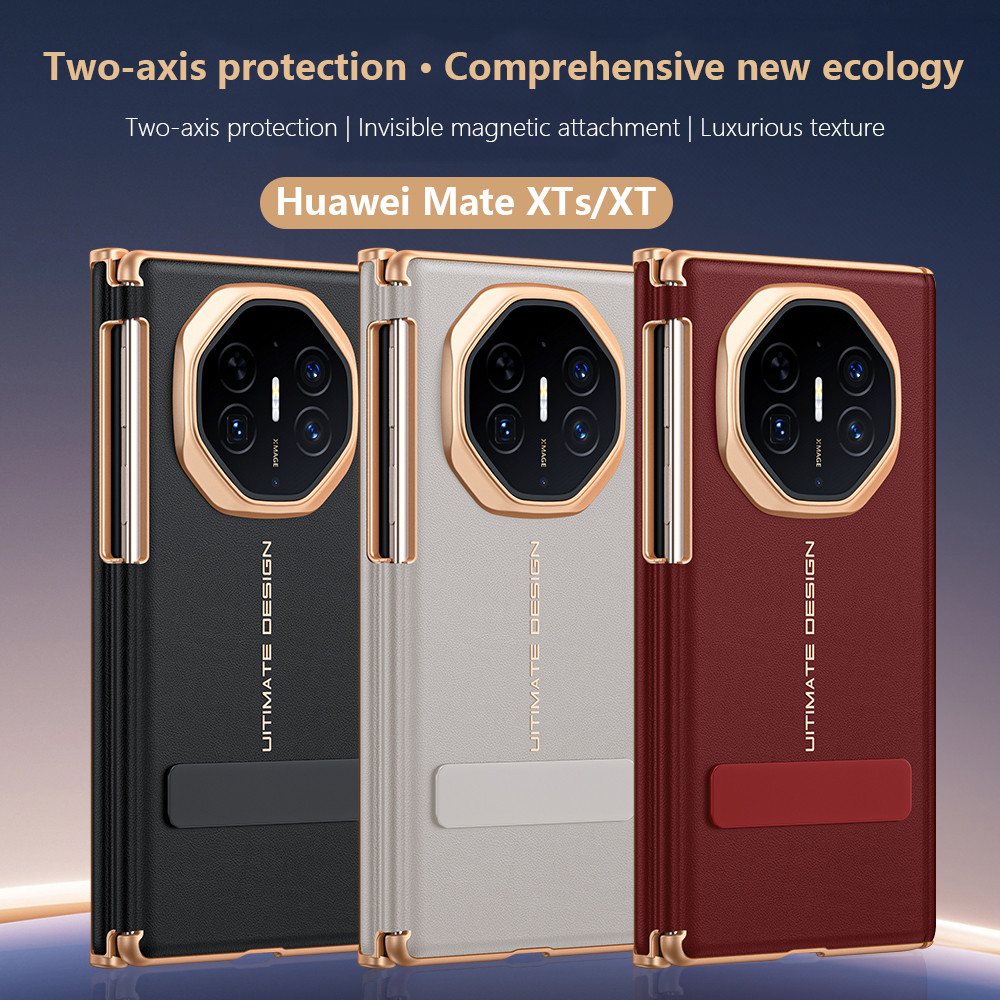 Bản Lề Từ Tính Đôi Bao Gồm Tất Cả Dành Cho Huawei Mate XTS XT Mate XT XTS Ultimate Sang Trọng Mạ Trơ