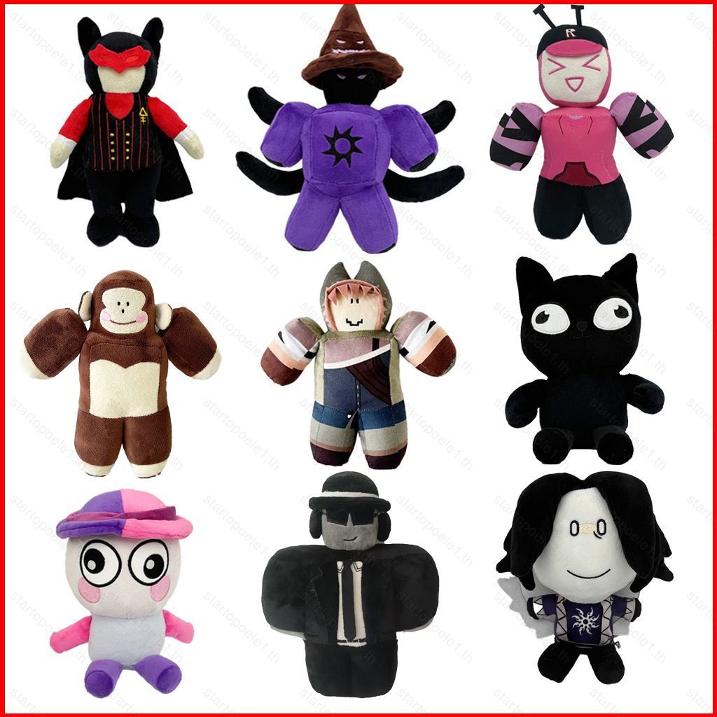 ST1 Roblox Forsaken Mafioso Chance Bluud Plushie Game Hàng hóa Sang trọng Đồng hành Búp bê TS1