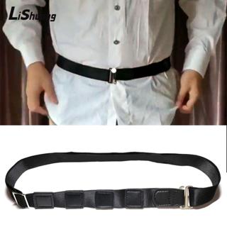 Lishuang Áo Sơ Mi Giữ Thắt Lưng, Áo Sơ Mi Co Giãn Có Thể Điều Chỉnh Cố Định Giá Đỡ, Áo Sơ Mi Chống Trơn Trượt Đa Năng Dây Đeo Chống Nhăn Cho Nam Nữ