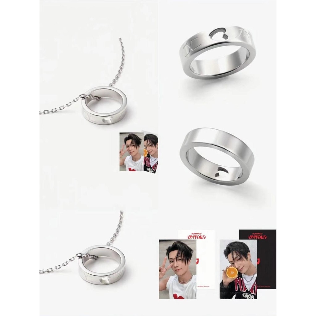 Nhóm Nam ENHYPEN Jay Pendant Necklace - SupporterAccessory Kỷ Niệm 5030206#