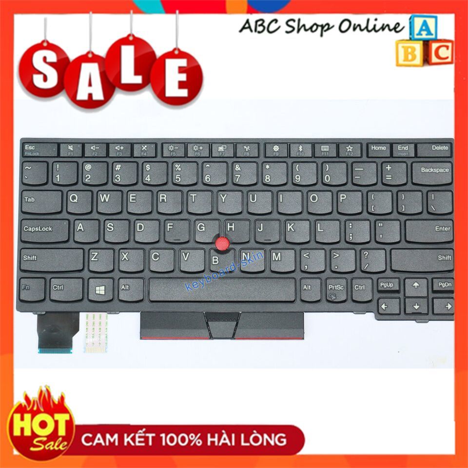 Bàn Phím Laptop Lenovo Thinkpad X280 A285 X13 Gen 1 L13 gen 2