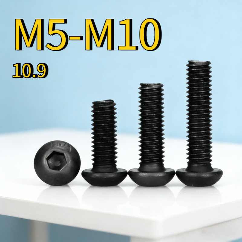 [1FGH-G1] Bulong lục giác Đầu tròn Thép 10.9/Bulong inox lục giác đầu dù  M5 / M6 / M8 / M8 / M10