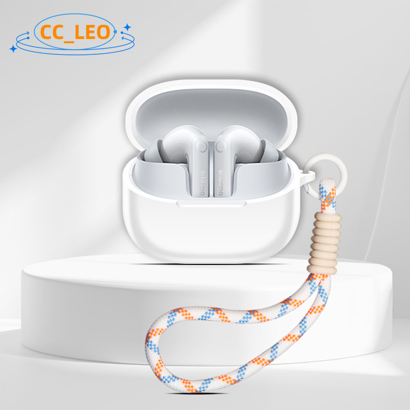 Ốp Lưng Cho Baseus BP1 Pro Dây Dễ Thương Mặt Dây Thích Hợp Cho Baseus BP1 Pro Silicon Mềm Vỏ Bảo Vệ 