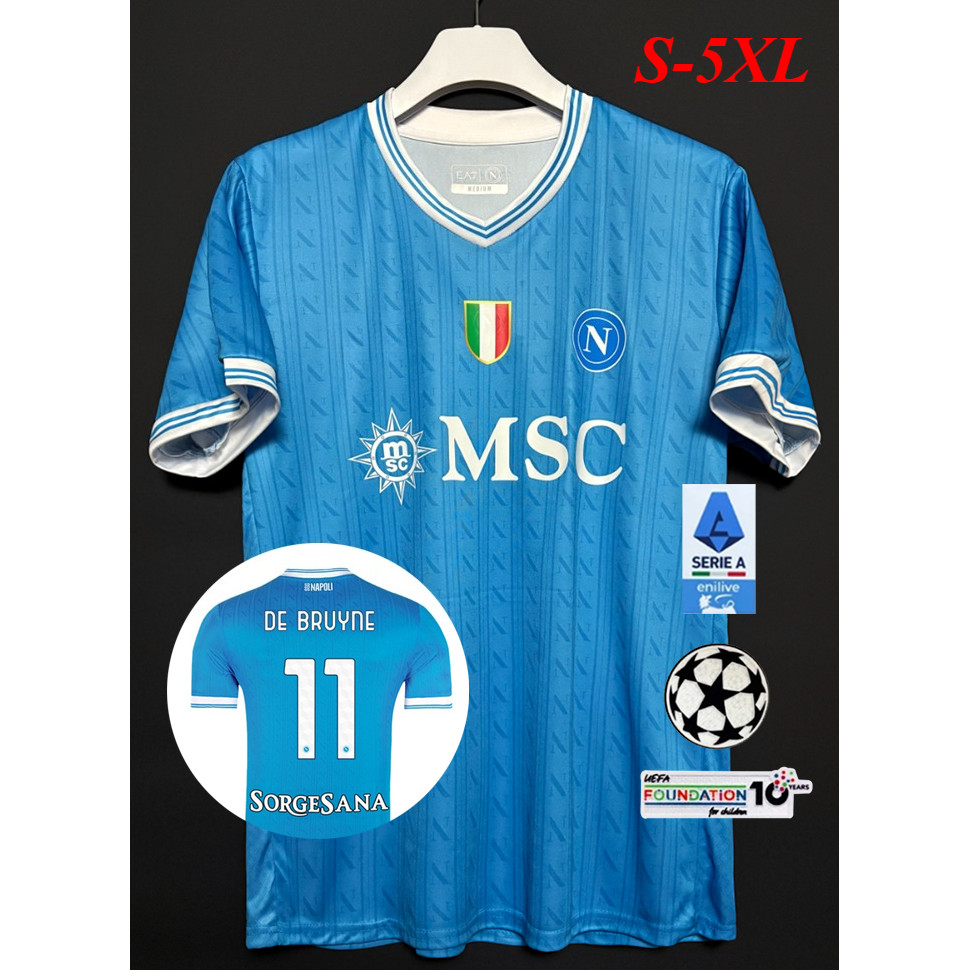 Áo bóng đá nam Napoli Home Fan 25 / 26