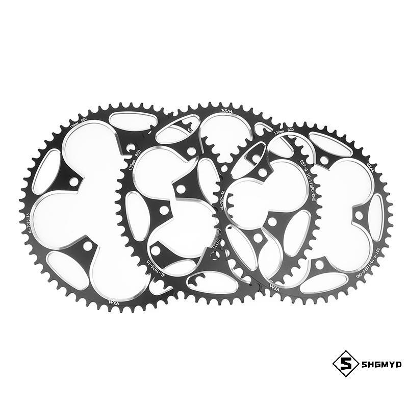 Xích xe đạp đường bộ AL7075, rộng 38-60T, hình ngôi sao mới