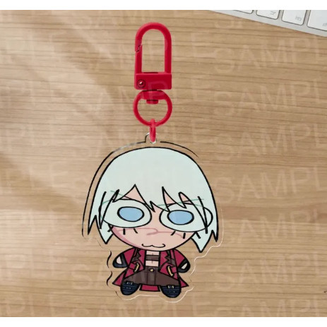 Devil May Cry creature keychains [Dante + Vergil]