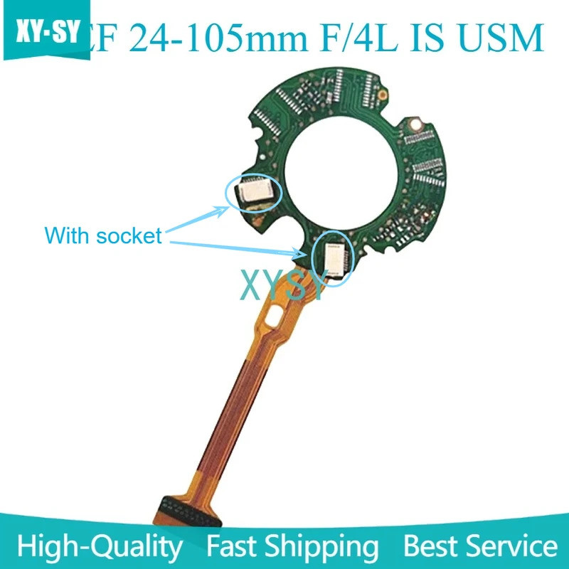 Ống kính máy ảnh PCB chống rung 24-105 mm F4 mới cho Canon EF 24-105mm F / 4L IS USM Bộ phận sửa chữ