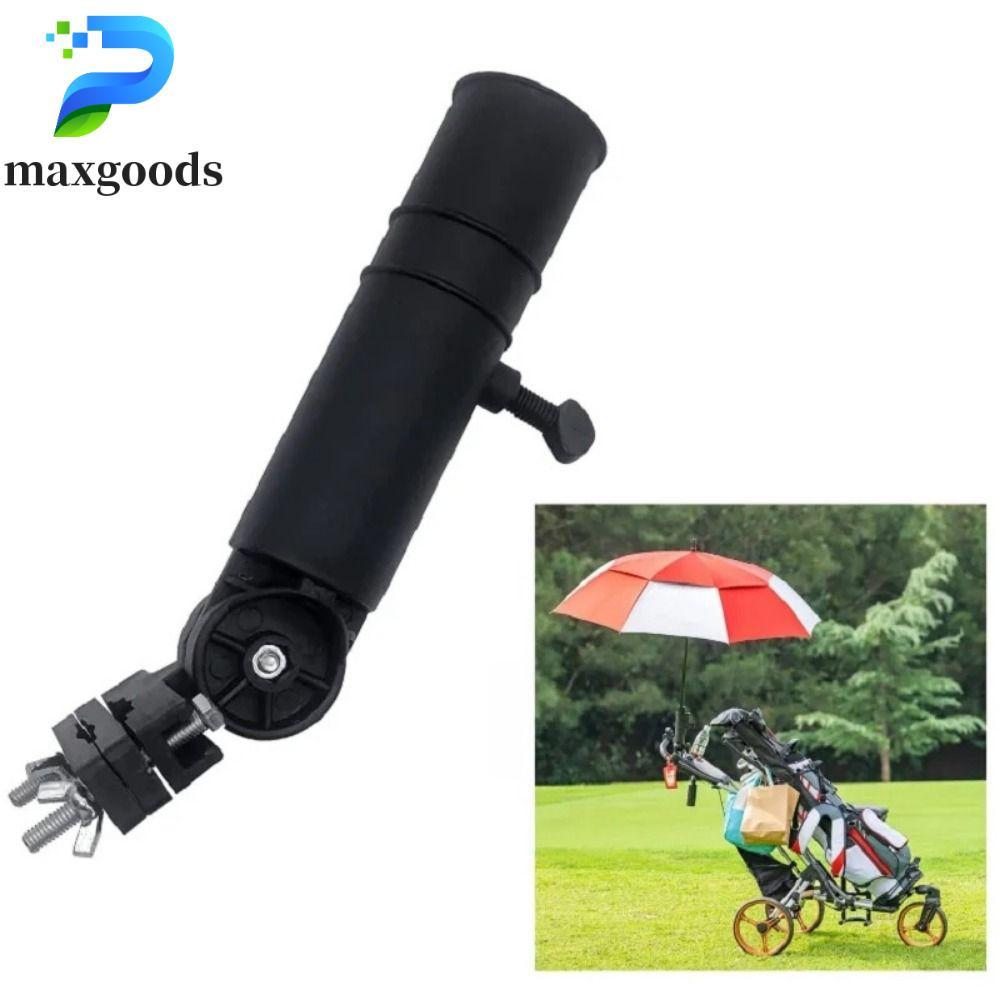 maxgoods MAXGOODS Câu Lạc Bộ Golf Xe Ô Giá Đỡ, Đế Có Thể Điều Chỉnh Xe Đẩy Golf Đế Ô, Phụ Kiện Golf 