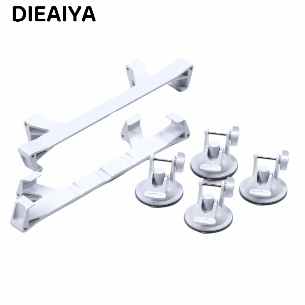 Giá đỡ gắn cốc hút DIAIYA, 4 cốc hút mái kính Starlink Mini Mount, Nội thất ô tô đa năng Xe mini Sun
