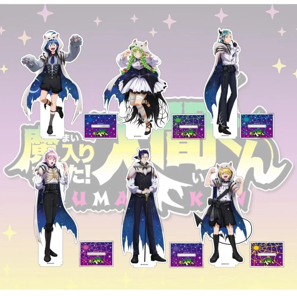 Standee Anime Mairimashita Iruma-kun Mô Hình Mica Trang Trí Bàn Học Ma Nhập Học Iruma Suzuki Iruma V