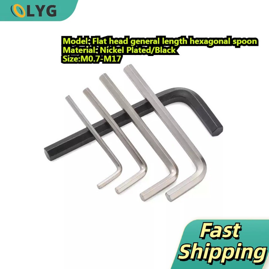 Chắc chắn và bền bỉ Bộ lục giác mạ niken/đen M0.7-M17 cho điện tử, máy móc (High Strength Nickel/Bla