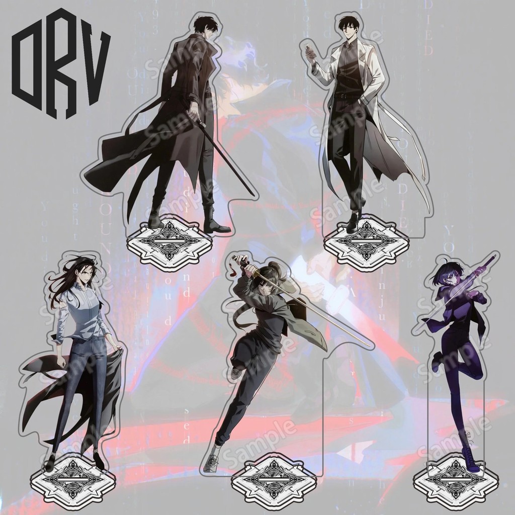 Standee Toàn Trí Độc Giả Omniscient Readers Viewpoint ORV Kim Dokja Yoo Joonghyuk Mô Hình Mica Acryl