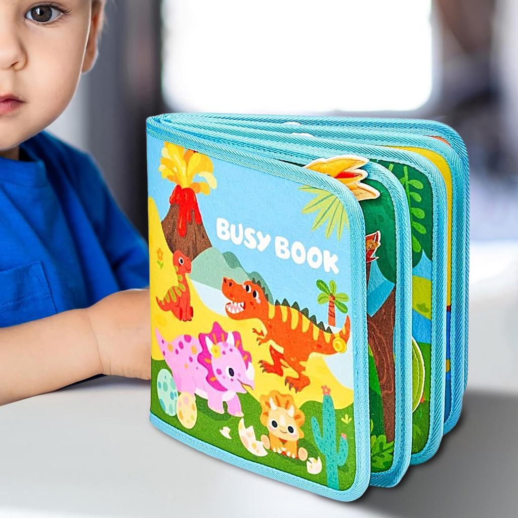 Kids Busy Toy Interactive Sensory Busy Toy Quiet Playing Development Activity Early Education Board 