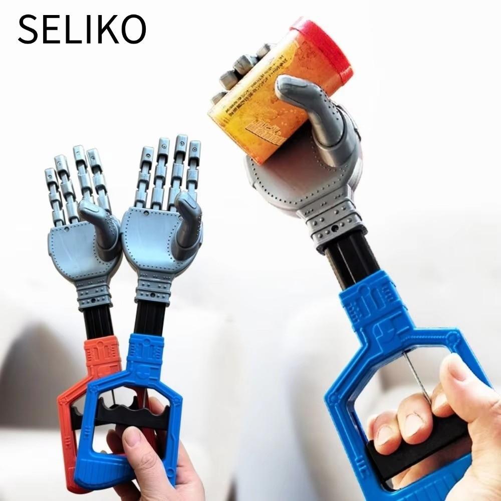 SELIKO Creative Grabber, DIY Reacher Tool Claw Arm Grabber Toy, Fun Fetch Robot Claw Toy