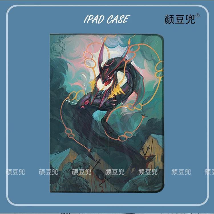 Rayquaza Anime Ốp Lưng Cho iPad 10.2 9th 10th Air 2 3 Mini 6 5 Ốp Lưng Silicon Sang Trọng Pro 12.9 C