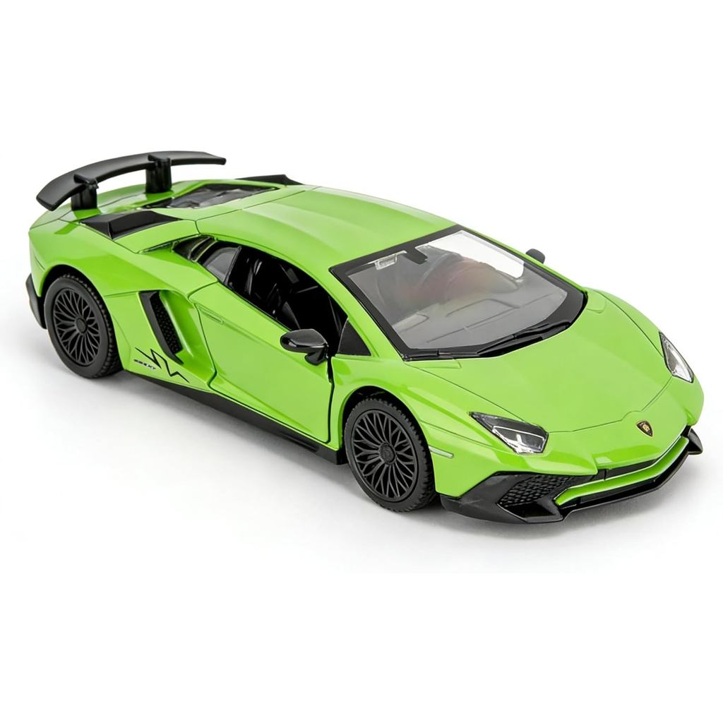 Mô hình xe đúc Lamborghini Aventador LP700-4 tỷ lệ 1 / 36, Xe đồ chơi hợp kim kẽm cho trẻ em, Xe kéo