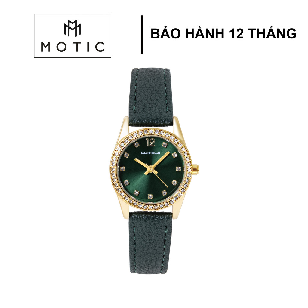 Đồng Hồ Nữ COMELY 1025 Dây Da Thanh Lịch – Đồng Hồ Nữ Thời Trang Nhỏ Gọn Dễ Phối Đồ