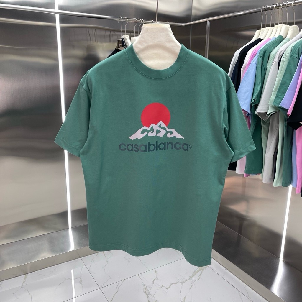 JLC4 Casablanca Short Sleeve round Neck T Printed cotton shirt t Men's T-shirt