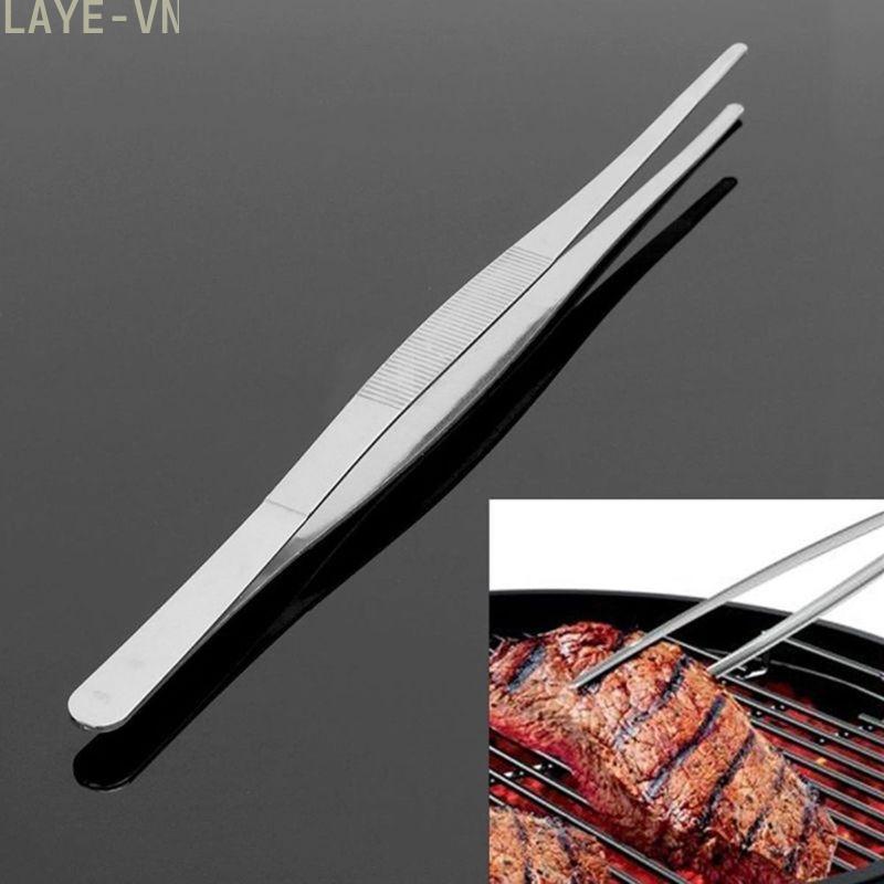 BBQ Tongs Tool Buffet Anti Acid Anticorrosion Rust Gadge Food Suitable