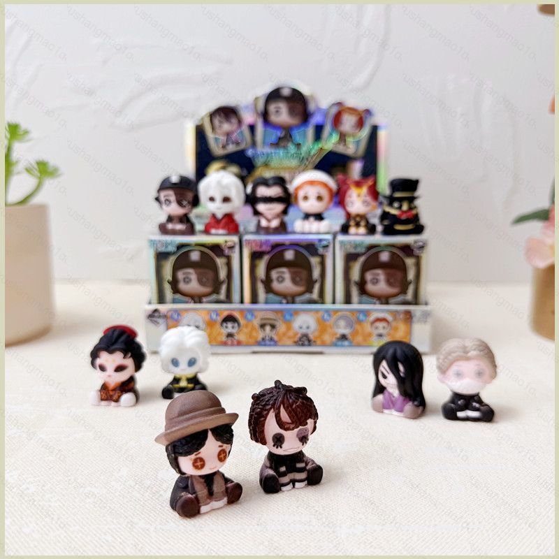 XS1 12 Chiếc Identity V Naruto One Piece Link Click Sit-in-a-Row Series Blind Box Hành Động Hình Tra