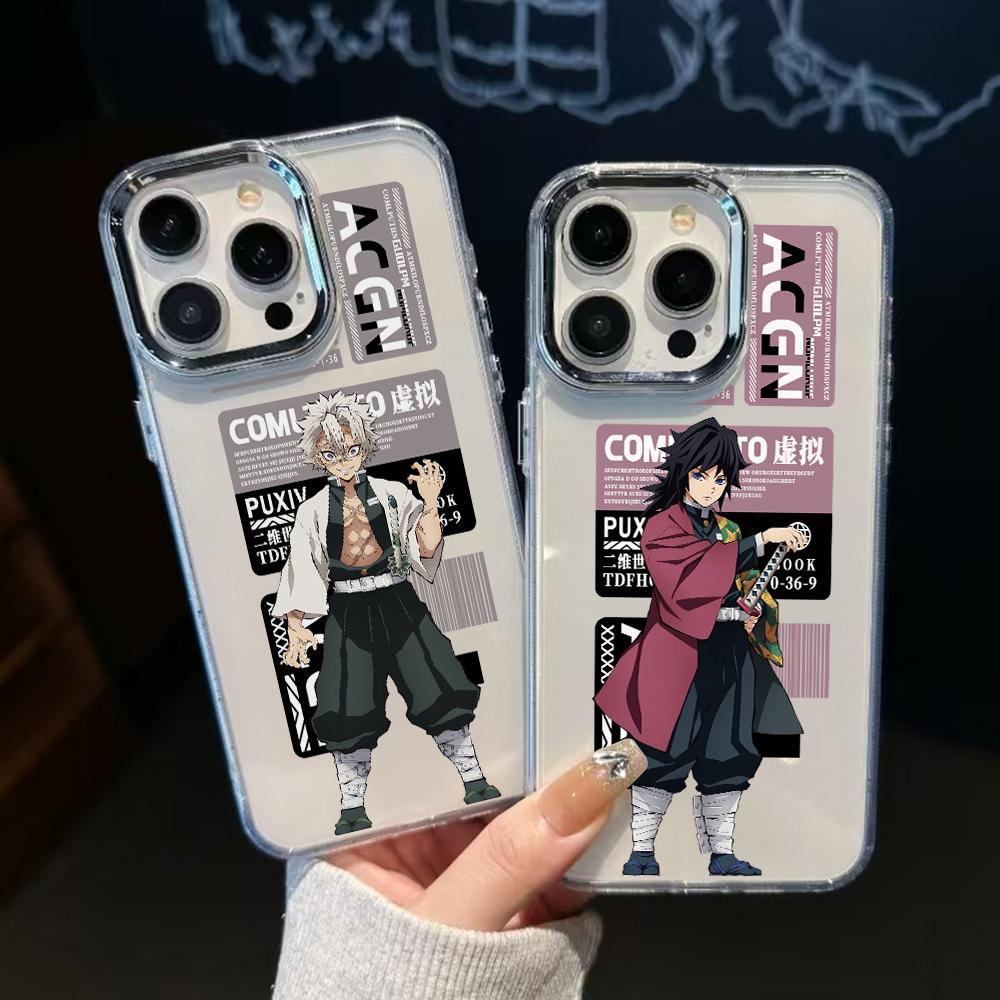 Comic Demon Slayer Giyuu Sanemi Vỏ Cho Apple iPhone 17 Air 16 15 14 13 12 11 Pro Max X XR XSMAX 8 7 