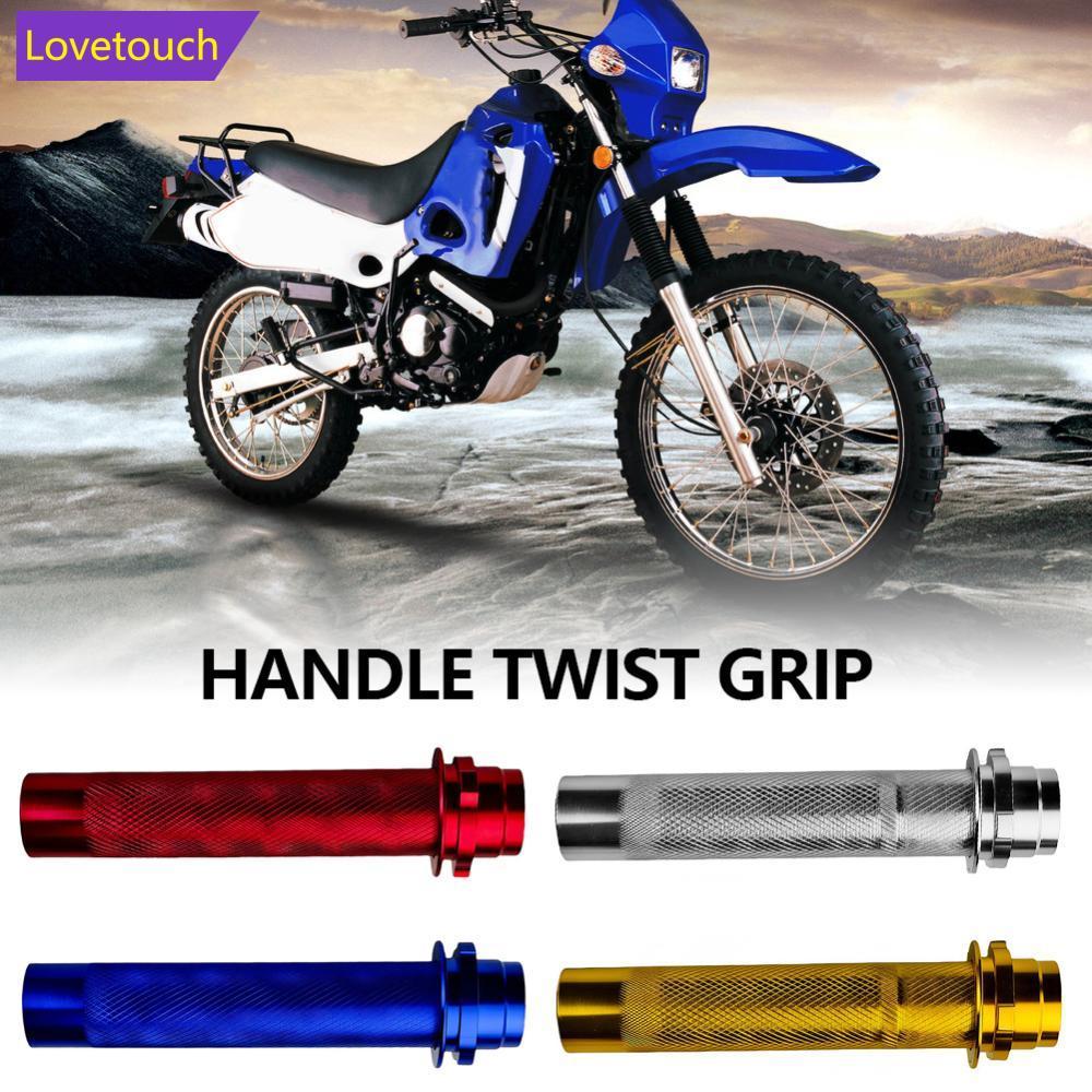 LOVETOUCH CNC Nhôm Xe Máy Tay Cầm Ống Tiết Lưu Xoắn Tay Cầm Tăng Tốc Cho Surron Light Bee X S L1E Se