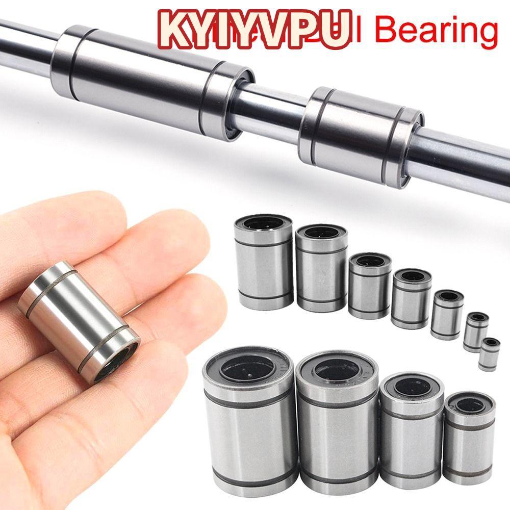 KYIYVPU Thép Bushing Bền CNC Phần Thanh Trục LM3UU LM4UU LM5U LM6UU