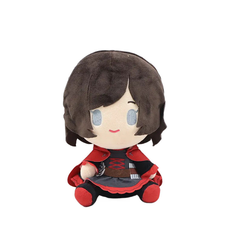 SY RWBY Ruby Rose Plushie Anime Ngoại Vi Búp Bê Cotton Sang Trọng Mềm Mại