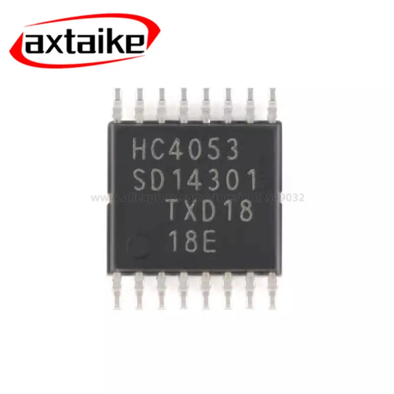 10 CHIẾC 74HC4053PW 74HC4053 HC4053 74HC4053PW, 118 TSSOP-16 Bộ ghép kênh IC SMD IC C47I