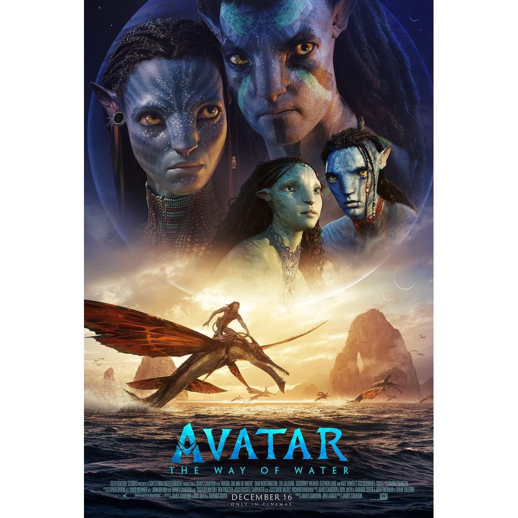 Avatar 2: Poster phim The Way of Water 16x24, Unframed