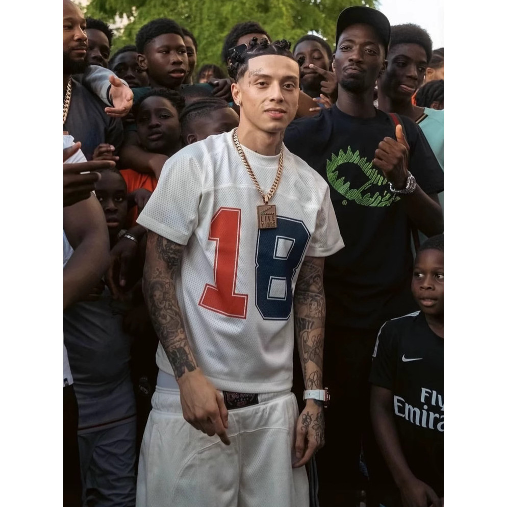 CSIK CRTZ HMP MESH PANEI TRACKSUIT Mesh18Short-sleeved jersey TEE Shorts sports suit