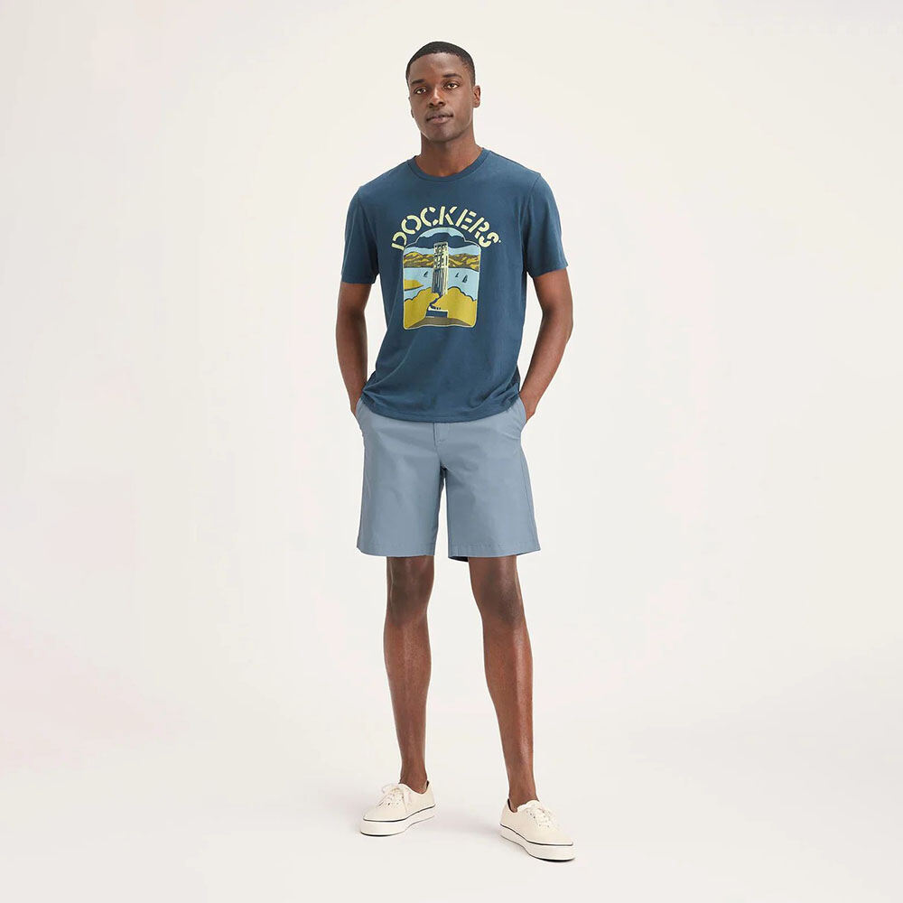 DOCKERS - Quần Khaki Nam Ngắn Straight - 85868-0215