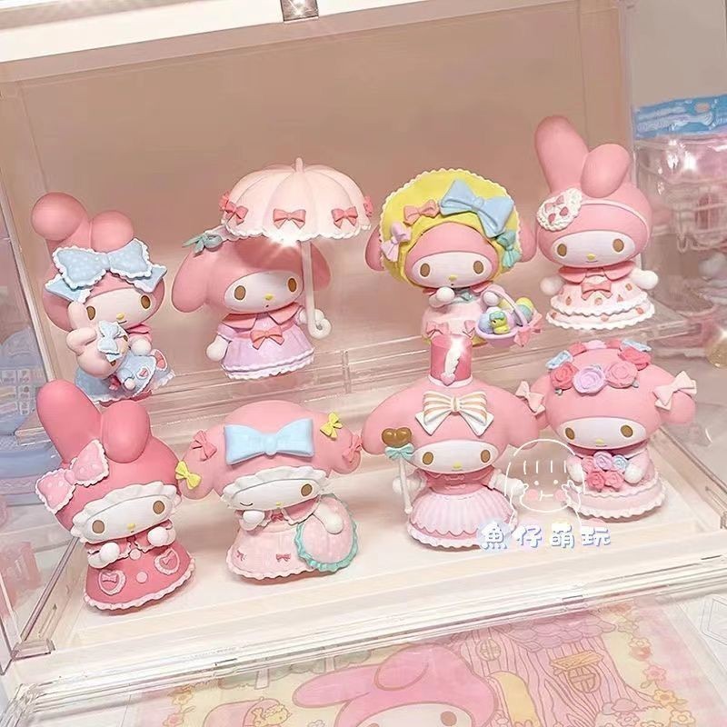 MYMELODY MYMELODY Giai Điệu Bí Ẩn Hộp Trà Trang Trí Máy Tính Để Bàn Hình Cô Gái Quà Tặng Sinh Nhật